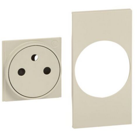 ENJOLIVEUR LIVING NOW POUR PRISE DE COURANT SURFACE 2 MODULES - SABLE BTICINO COFREL ARDBTKM55F