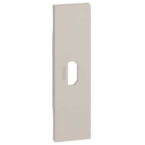 Enjoliveur Living Now pour prise HDMI pré-connectorisée 1 module sable BTICINO BTKM14
