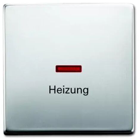 Enjoliveur mit Heizmarkierung und reinem Edelstahlfenster