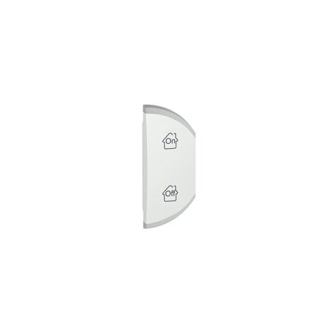 Enjoliveur On/Off Bus 1 Module Droite Blanc LEGRAND 068156