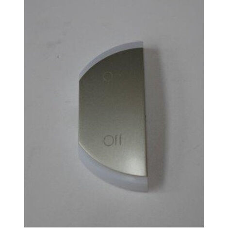 Enjoliveur On Off Bus 1 Module Gauche Titane LEGRAND 068580