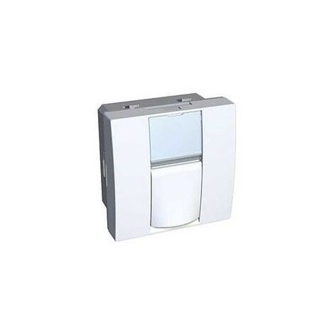 Enjoliveur pour prise reseau RJ45 (non incl) blanc format 45mm Altira INFRA+ SCHNEIDER ALB45391