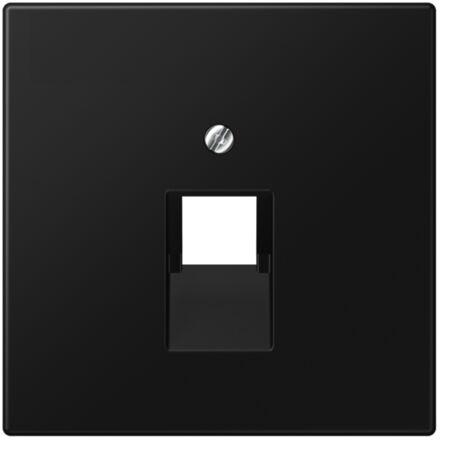 enjoliveur - pour prise rj45 simple - noir - jung ls969-1uaswm