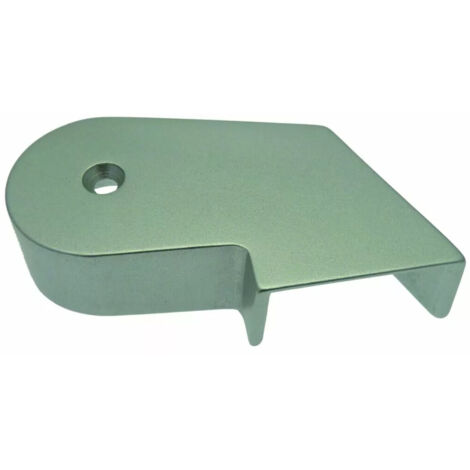 ENJOLIVEUR PR BRAS DU BAS PR PORTE A FLEUR ANODISE ARGENT DROITE