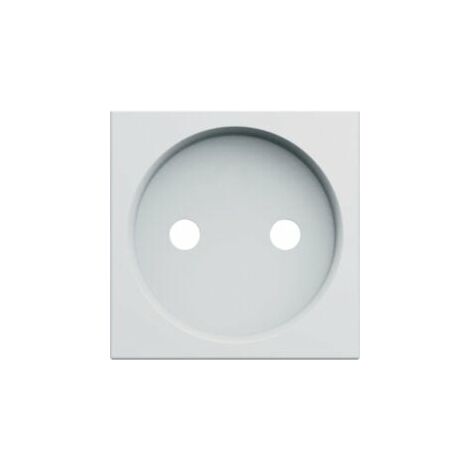 Enjoliveur prise de courant 2P Gallery - Blanc pure - WXD102B