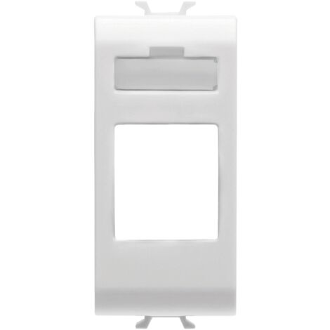 ENJOLIVEUR PRISE RJ45 BLANC SAT. GEWISS GW15431