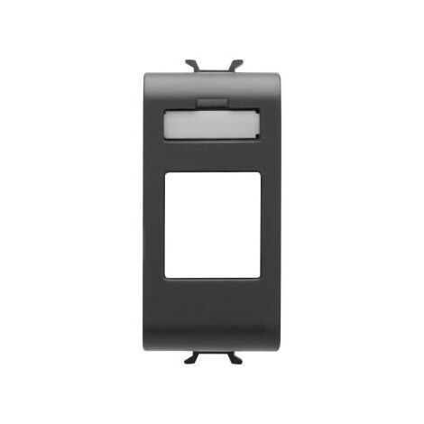 ENJOLIVEUR PRISE RJ45 NOIR GEWISS GW12431