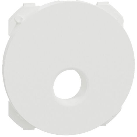 Enjoliveur prise TV blanc Odace (S929440)