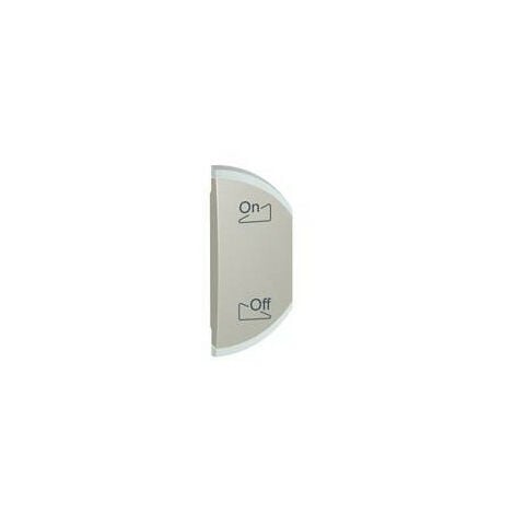 Enjoliveur blanc 2M pour inter ON-OFF variateur KNX MyHomePlay Céliane