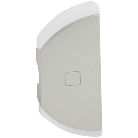 Enjoliveur simple Céliane STOP montage gauche uniquement titane (068504)