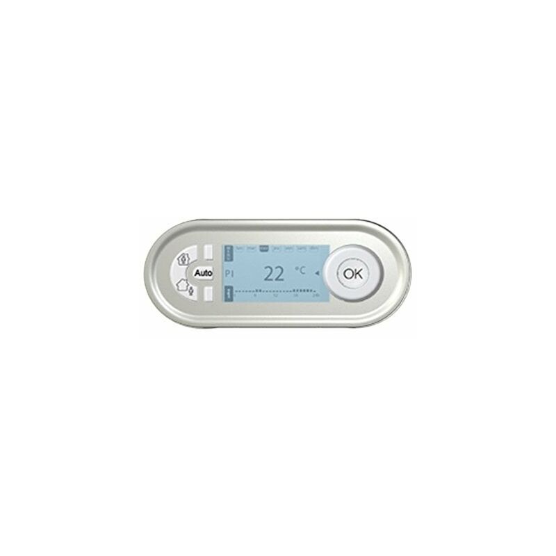068542 enjoliveur céliane pour thermostat ou programmateur chauffage, finition titane - Legrand