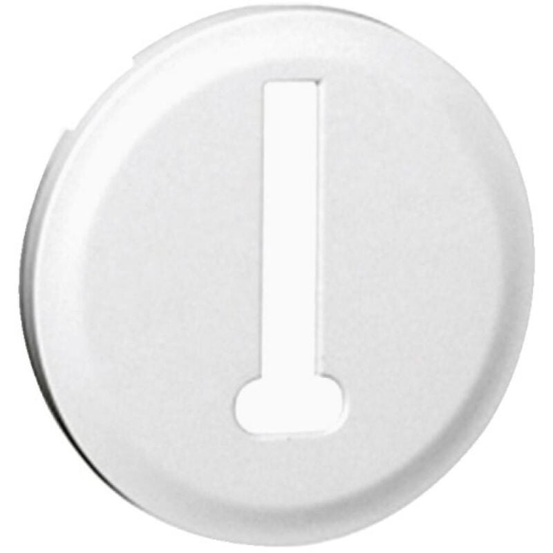 Enjoliveur Céliane pour prise télévision simple mâle ou typeF à visser finition graphite (067982)