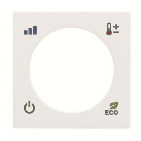 Enjoliveur Zenit Knx Thermostat Blanc 2CLA224040N1101 ABB N2240.4BL