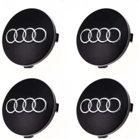 Enjoliveurs de roue 4 pièces pour Audi, accessoires auto ABS 60 mm