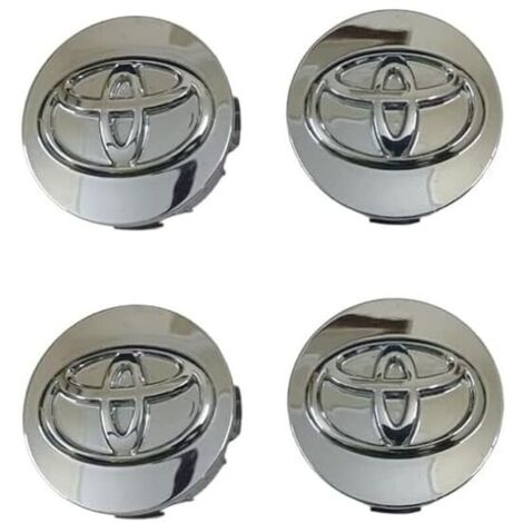 enjoliveurs, enjoliveurs de jantes en alliage, enjoliveurs de roue de rechange en plastique pour Corolla Camry Yaris Reiz Vios (62 mm)