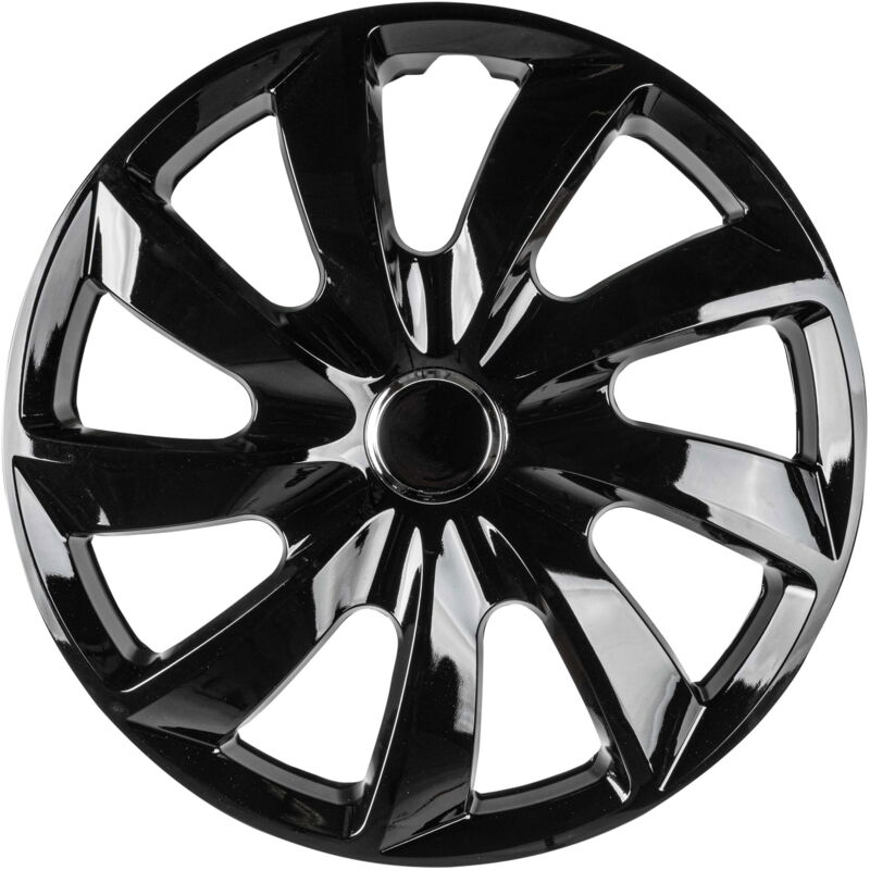 Enjoliveurs Turbine 14', 4 pièce noir