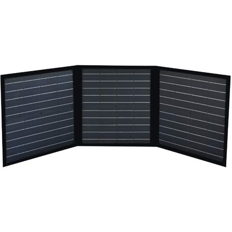 enjoysolar® - Borsa solare pieghevole con pannello monocristallino 50W