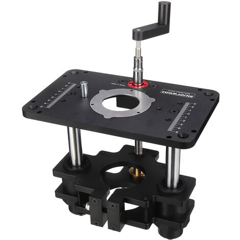 ENJOYWOOD GD7 PRO Woodworking Router Lift 69mm for Router Table Lift with Router Plate Precision Woodworking