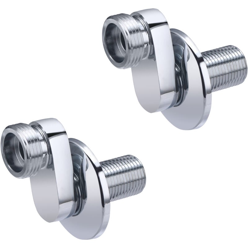 

enlace excéntrico de 25 mm M1/2' - M3/4' con embellecedor x2