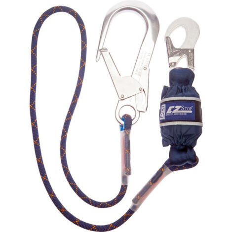 Enlace lubricante. Ez-stop (parada). DBI-Sala (marcador de seguridad). 2 metros