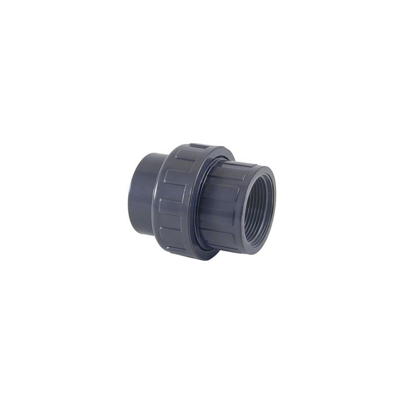 

Plantawa Enlace Mixto PVC 3 Piezas Encolar y Roscar h/h Ø 32 - 1 ' Racores Sistema Riego Unión Tubería