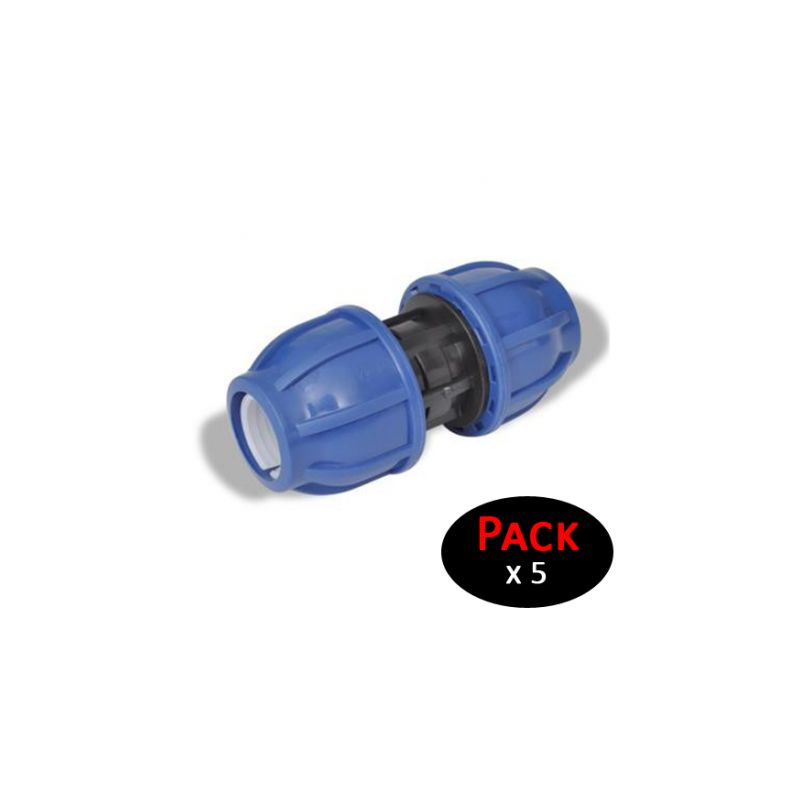 

Enlace recto PE 25mm (Pack de 5 unidades)