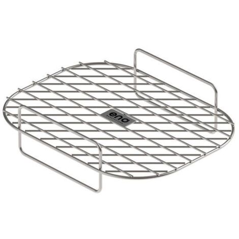 Eno Grille de cuisson inox pour plancha résistante et pratique