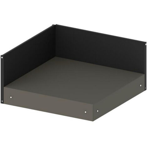 Eno Modulo cuisine d'été gris taupe acier galvanisé