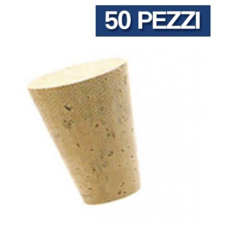 Enolandia 11024 Tappo Sughero Conici 22x40mm 50 Pezzi