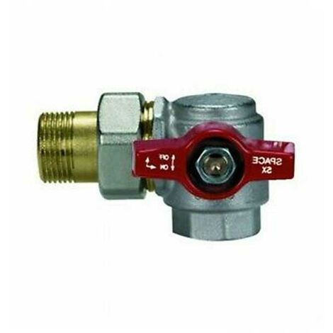 Enolgas Valvola a sfera bocchettonata a squadra Space sx per acqua da 3/4 a 1 1/4  2073R40    2073R406