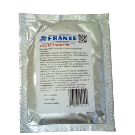 ENOLIEVITO ZYMOFERM BAYANUS DA 100 GR - DF 6078630