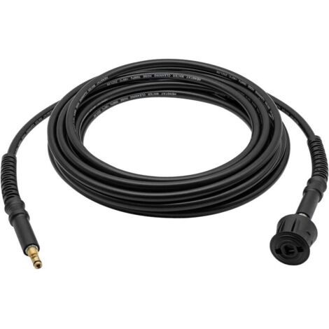 Enowelir 15M Rallonge de Tuyau Haute Pression,Raccords Quick Connect,Raccord rapide d'extension de tuyau haute pression renforcé compatible avec Karcher K2 K3 K4 K5 K6 K7