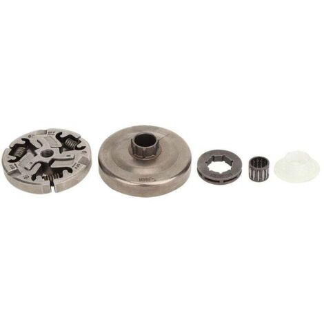 Enowelir 3/8in 7 Dents tronçonneuse Tambour d'embrayage pignon Tambour d'embrayage pour Husqvarna 355357 357XP 359 EPA tronçonneuse
