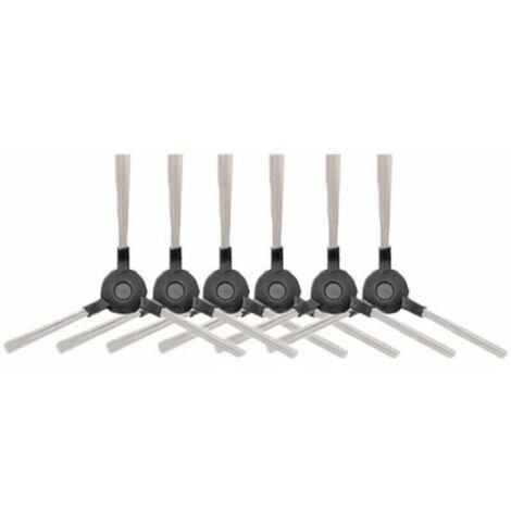 Enowelir 6 Brosses Latérales de Rechange pour Robot Aspirateur Compatible avec Plusieurs Modèles