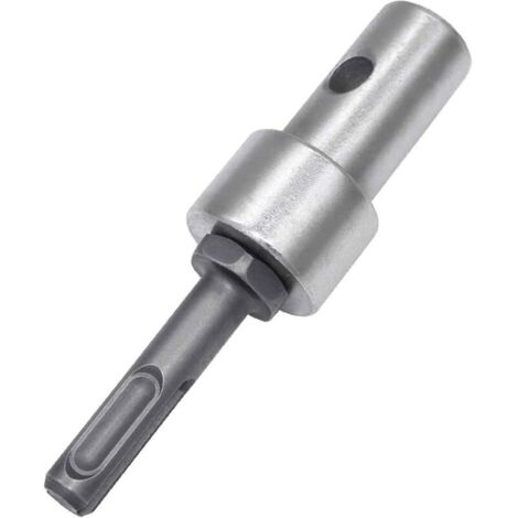 Enowelir Adaptateur de mandrin de perceuse électrique pour perceuse filaire et perceuse sans fil, SDS Plus vers 1/2 (M13 x 15 mm) - Tige ronde pour visseuse à percussion
