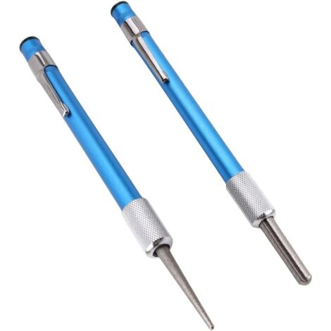 Enowelir Aiguiseur à Couteaux Diamant 2 Pièces Fusil à Aiguiser Aiguiseur de Couteaux de Poche Tige d'affûtage Diamant Aiguiseur de Poche Affûteurs Manuels Aiguiseur en Acier Portabl