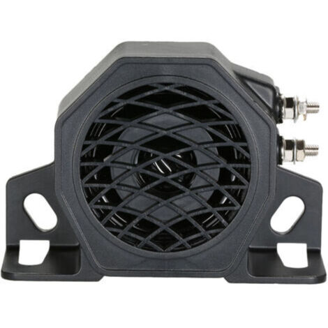 Enowelir Alarme de recul robuste de 107 dB Haut-parleurs de klaxon de recul Avertisseur sonore - Le noir