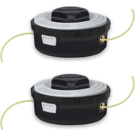 Enowelir Autocut C3-2 Tête pour STIHL FSA 57, FSE 52 Coupe-bordure,AutoCut C 3-2 Tête à Fil pour Débroussailleuse FSA57 et FSE52 Bobine Fil C3-2 Tête Faucheuse Accessoires (2-Pack)