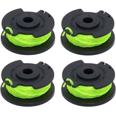 Enowelir Bobine de Remplacement pour Tondeuse Ryobi RAC142 36V Compatible avec RLT36B33 et RY36LT33A-0 Lot de 4