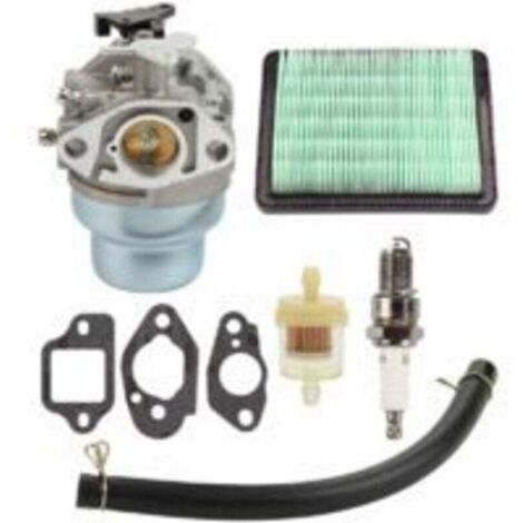 Enowelir Carburateur avec Joint de Bougie et Kit Filtre à Air pour Moteurs Honda GCV160 et Tondeuses HRB216 HRS216 HRR216