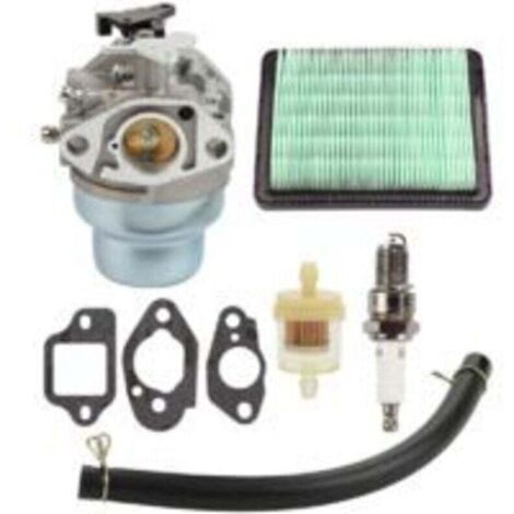 Enowelir Carburateur avec Joint de Bougie et Kit Filtre à Air pour Moteurs Honda GCV160 et Tondeuses HRB216 HRS216 HRR216