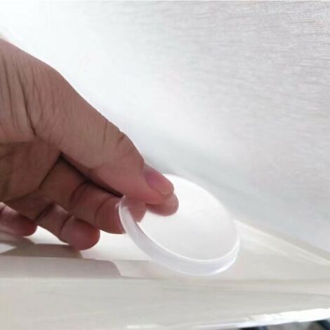 Enowelir Ferme-Porte Automatique Sans Poinçon à Capteur avec Cordon Rétractable Force 800 Adapté Portes Intérieures et Extérieures