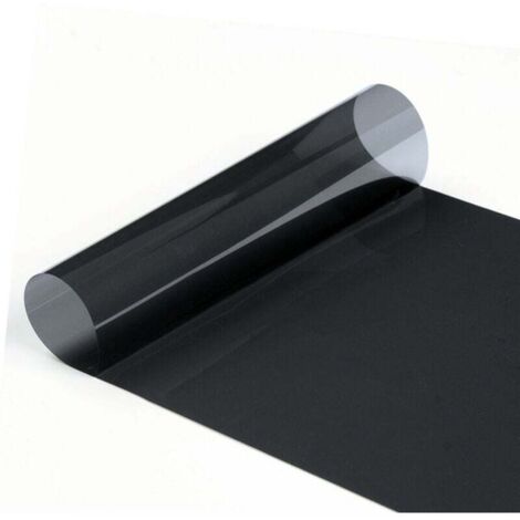 Enowelir Film pour vitres de voiture, Film de protection solaire pour pare-brise, Film teinté pour vitres Bloque les UV 150 x 20 cm