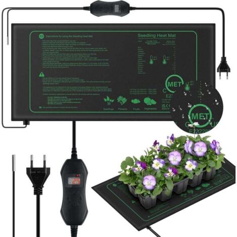 Enowelir Horloge Murale Digitale LED 3D Affichage Grand Écran Heure Date Température Réveil Mémoire Anti Coupure Snooze Veilleuse Luminosité Réglable 12h 24h Cuisine