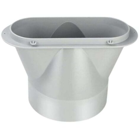 Enowelir Interface de Bouche Plate 150Mm AdaptéE de Kit de Tuyau D'éChappement de Climatiseur Portable