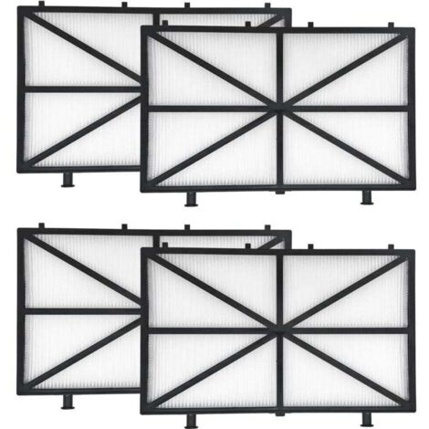 Enowelir Lot de 4 éléments Cartouches de filtres ultra-fins, Filtres de remplacement pour robot nettoyeur de piscine, Pour filtre Dolphin m400, m500 et Nautilus CC Plus 9991432-R4