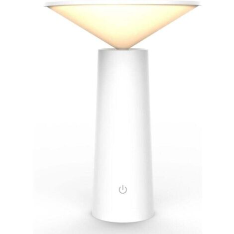 Enowelir Mini Lampe Rechargeable USB avec Interrupteur Tactile et Intensité Variable Veilleuse