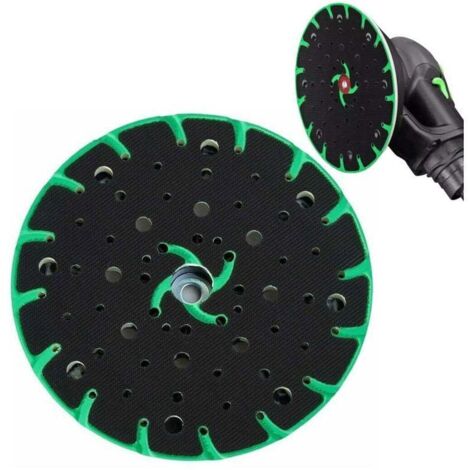 Enowelir Plateau Ponceuse Excentrique 150 mm Compatible avec Aspiration Poussière Raccordement M8