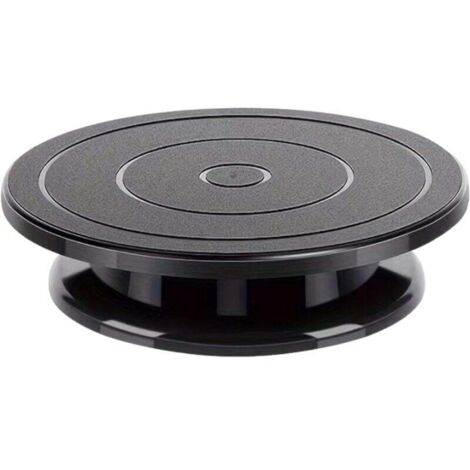 Enowelir Plateau tournant à gâteau, assiette à gâteau rotative, support à gâteau, accessoires multifonctionnels pour décoration de gâteaux, peinture, sculpture et modélisme