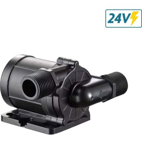Enowelir Pompe Submersible DC 24V Miniature Silencieuse 700L/H Hauteur 12m Moteur Sans Balais Pour Lave-Vaisselle Fontaine Aquarium Chauffe-Eau